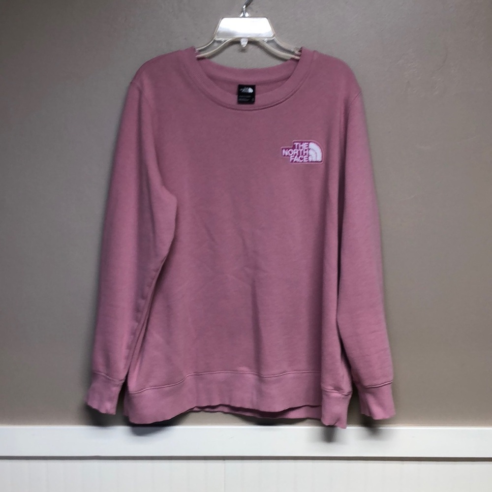 The North Face Pink Relaxed Sweatshirt like new